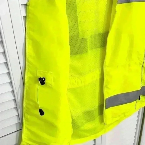 ML Kishigo Ladies Mesh Safety Vest Class 2 ANSI 107| Safety Yellow | SZ Small - Picture 5 of 10